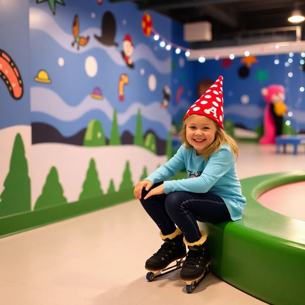 Kids birthday party places Skatin' Place in St Cloud