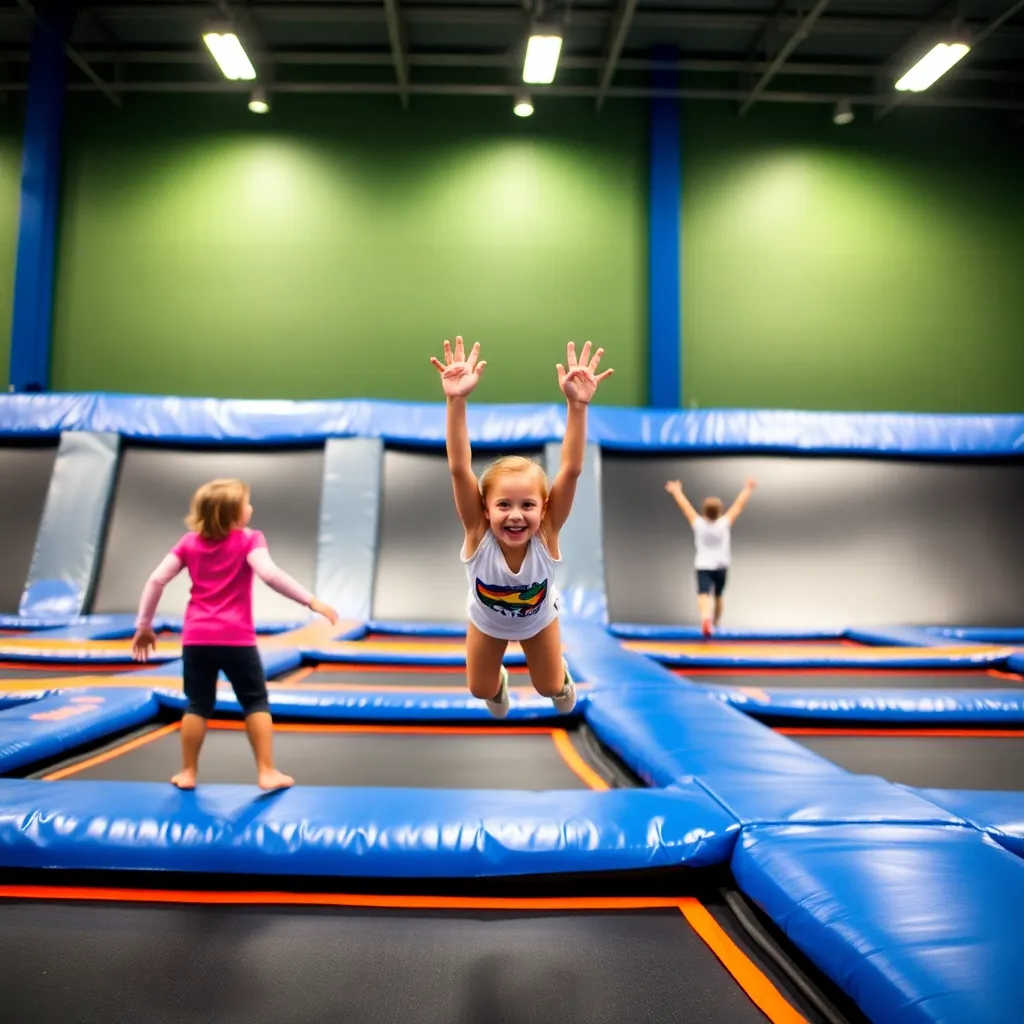 Kids birthday party places Sky Zone Bethlehem in Bethlehem