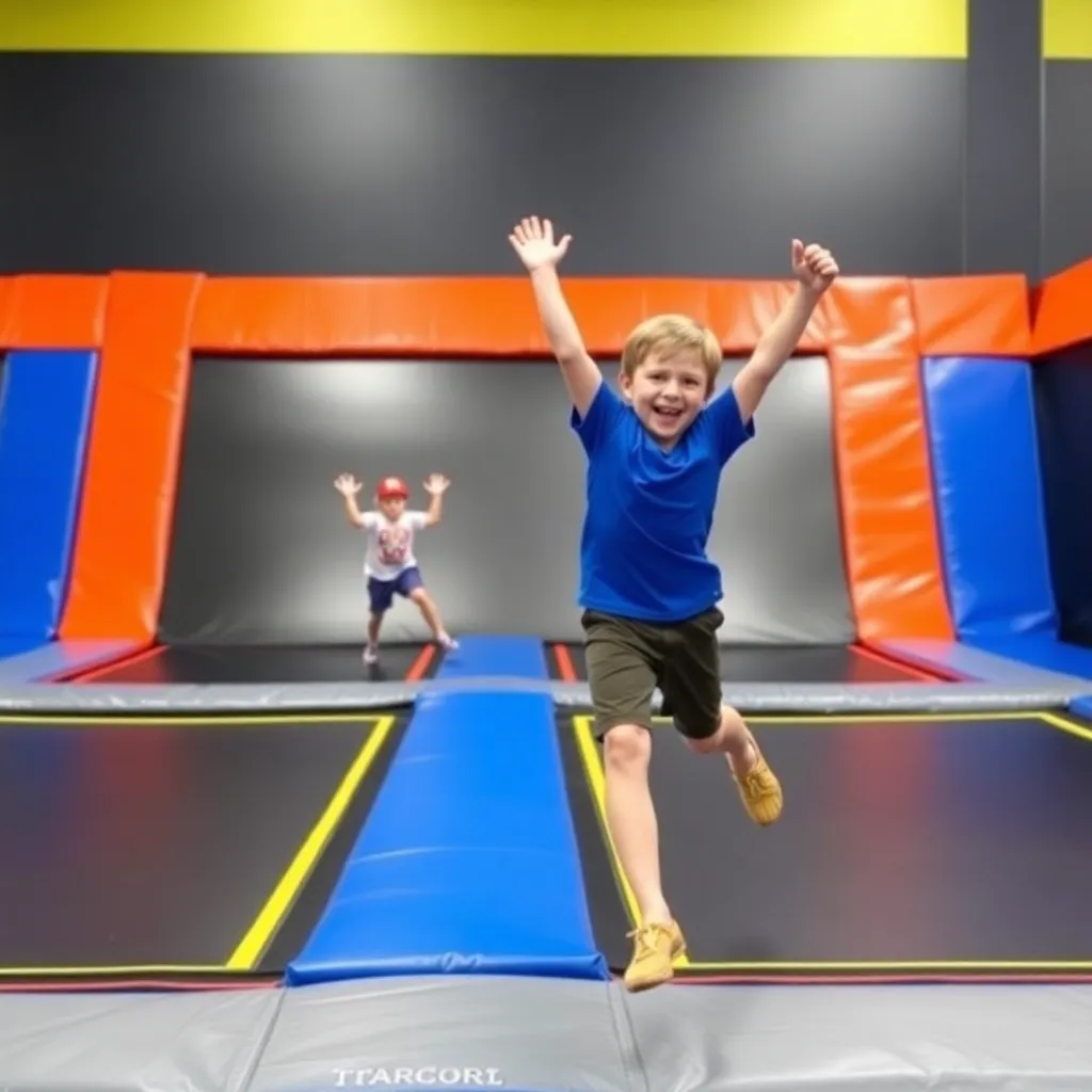 Kids birthday party places Sky Zone Charleston in Mt Pleasant