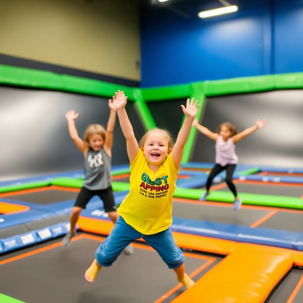 Kids birthday party places Sky Zone Fenton in Fenton