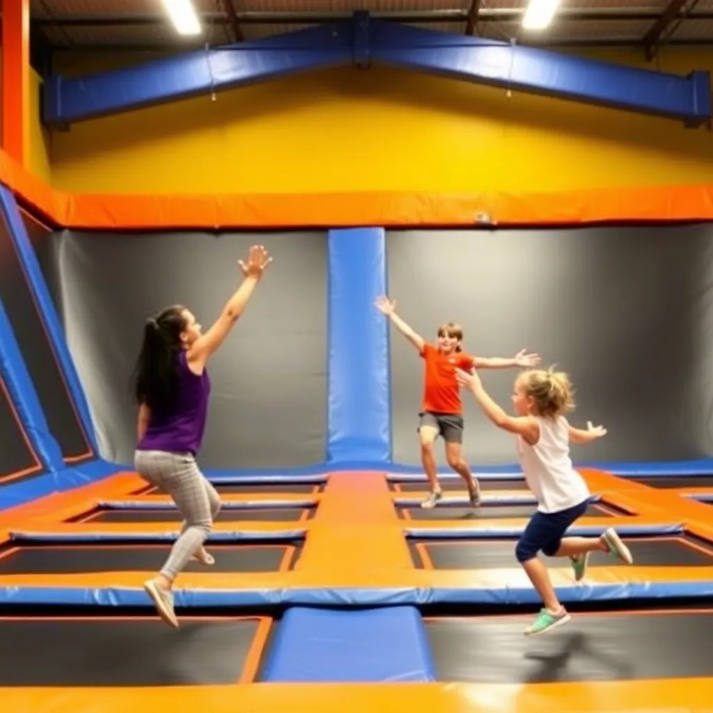 Kids birthday party places Sky Zone Gambrills in Gambrills