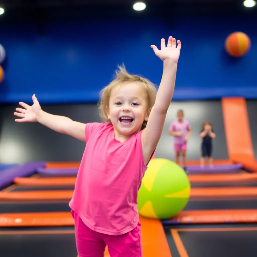Kids birthday party places Sky Zone Lancaster in Lancaster