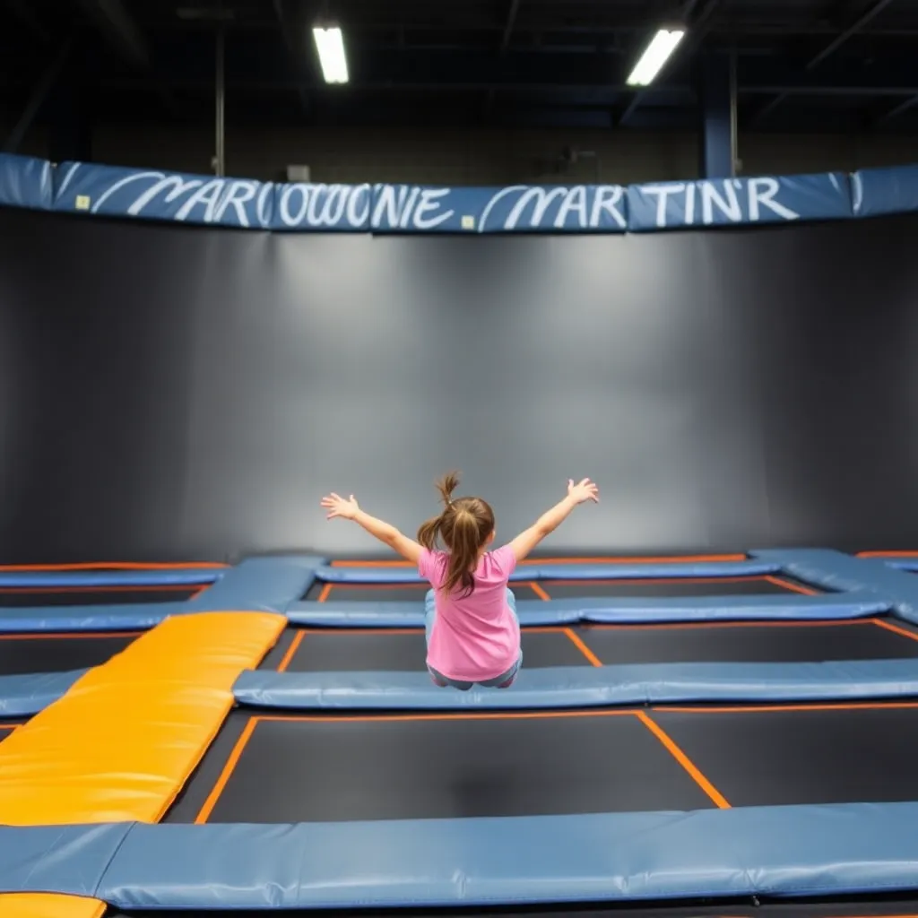 Kids birthday party places Sky Zone Trampoline Park in Newark