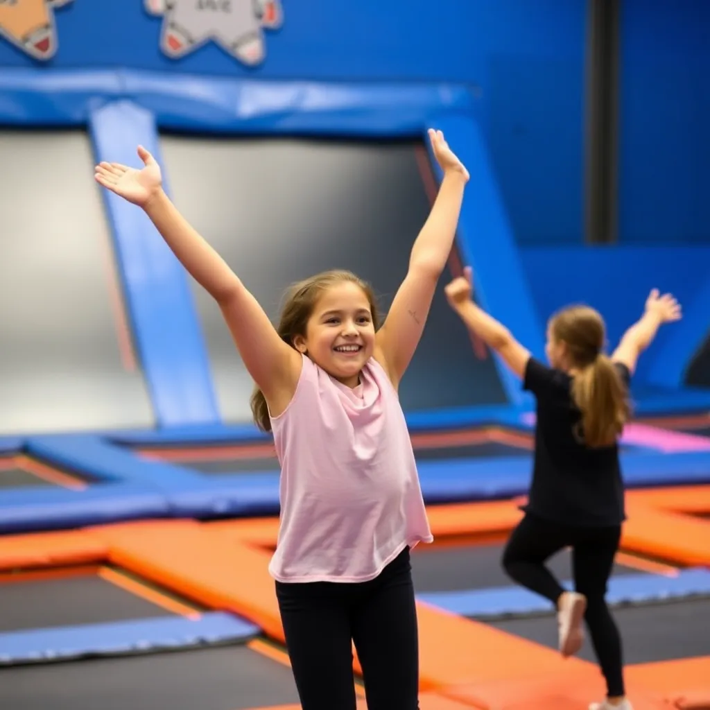 Kids birthday party places Sky Zone Trampoline Park in Palm Bay