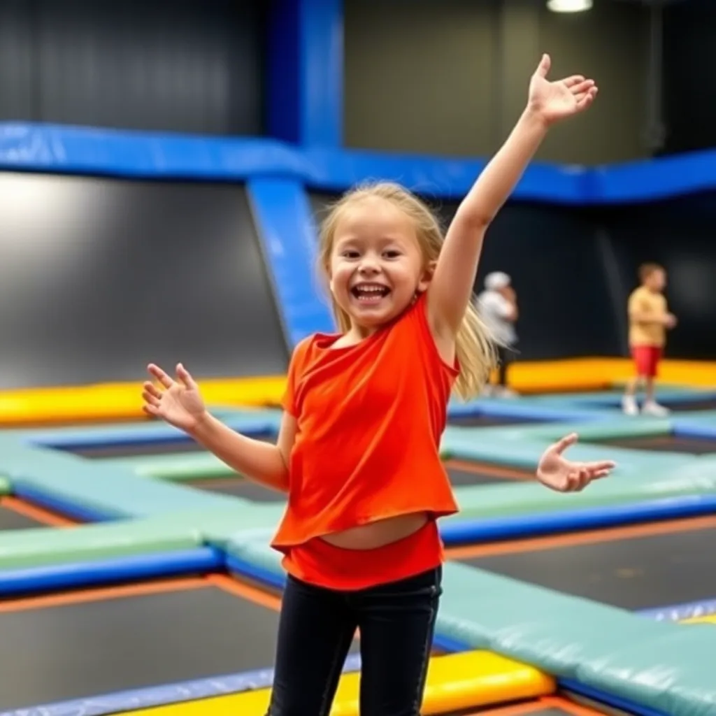 Kids birthday party places Sky Zone Trampoline Park in Port St. Lucie