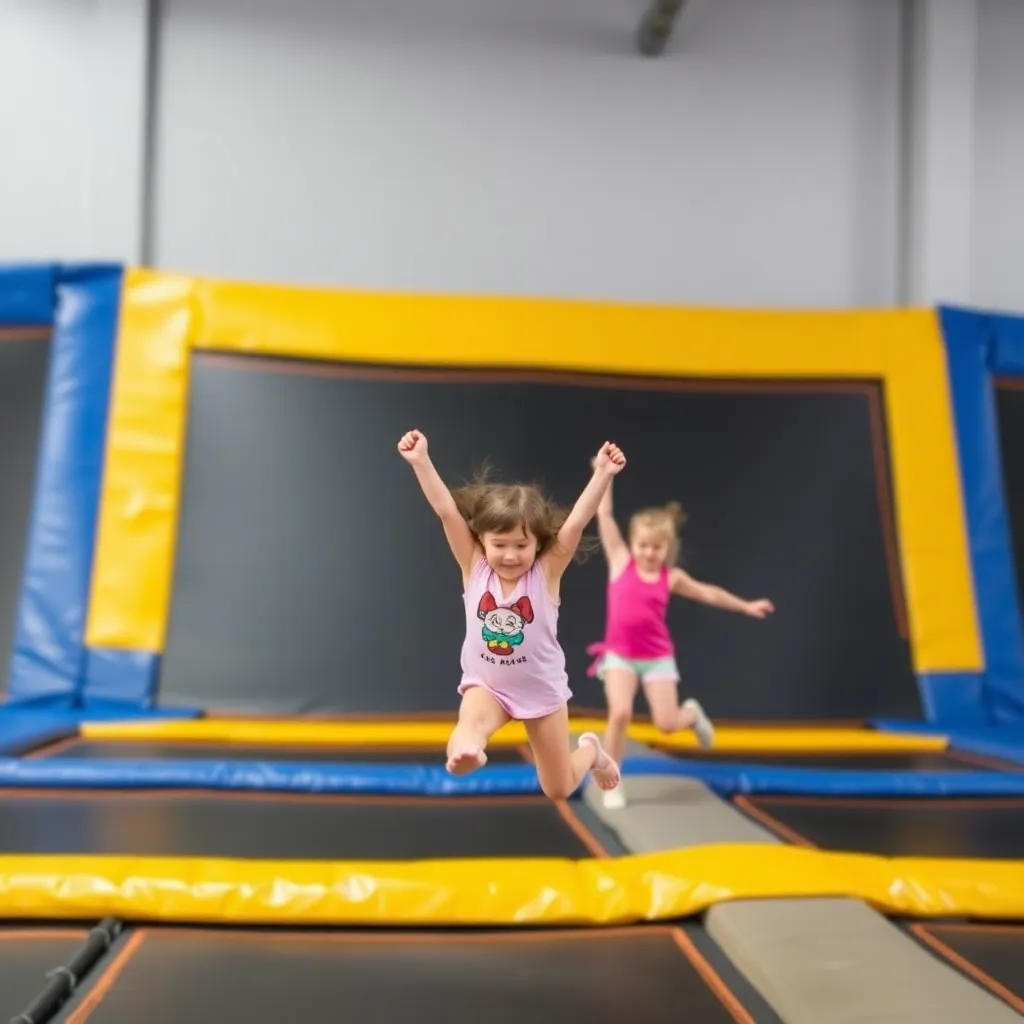 Kids birthday party places Sky Zone Trampoline Park in Orland Park