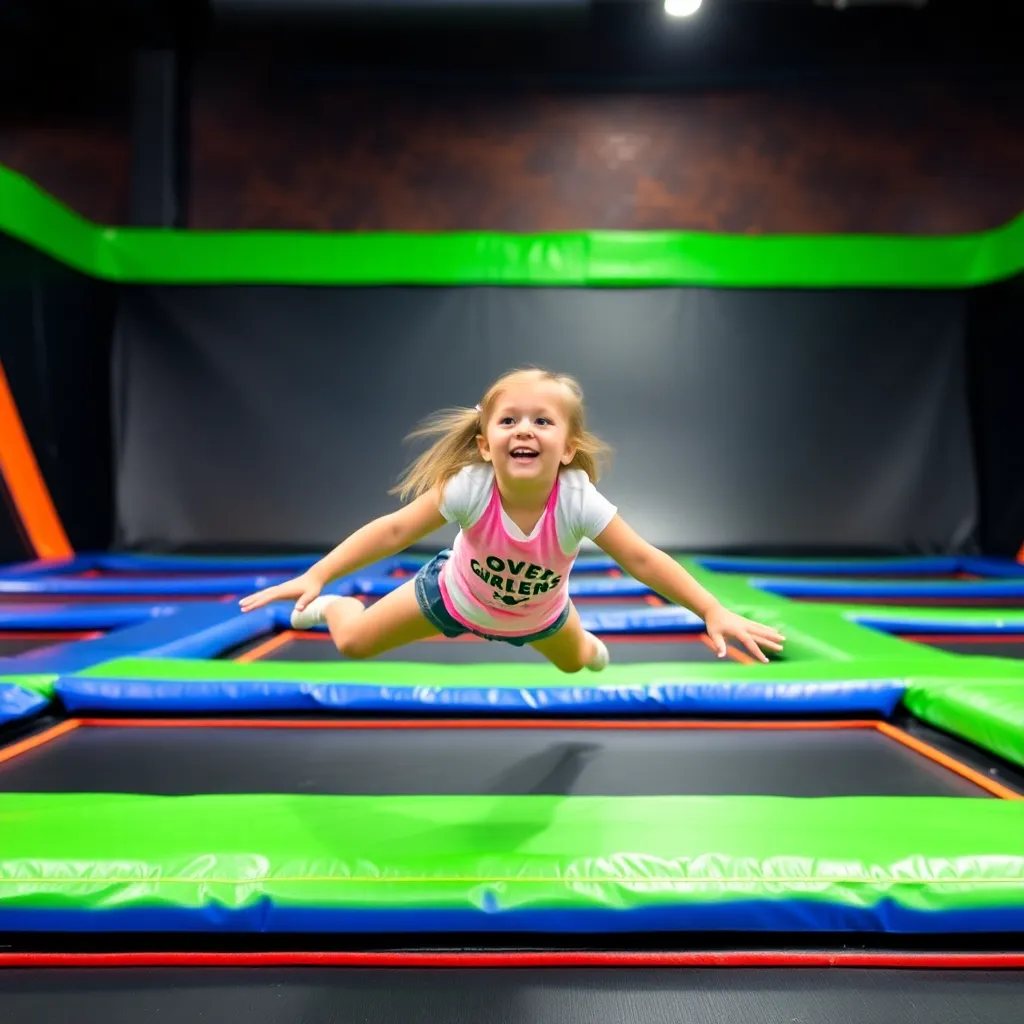 Kids birthday party places Sky Zone Trampoline Park in Springfield