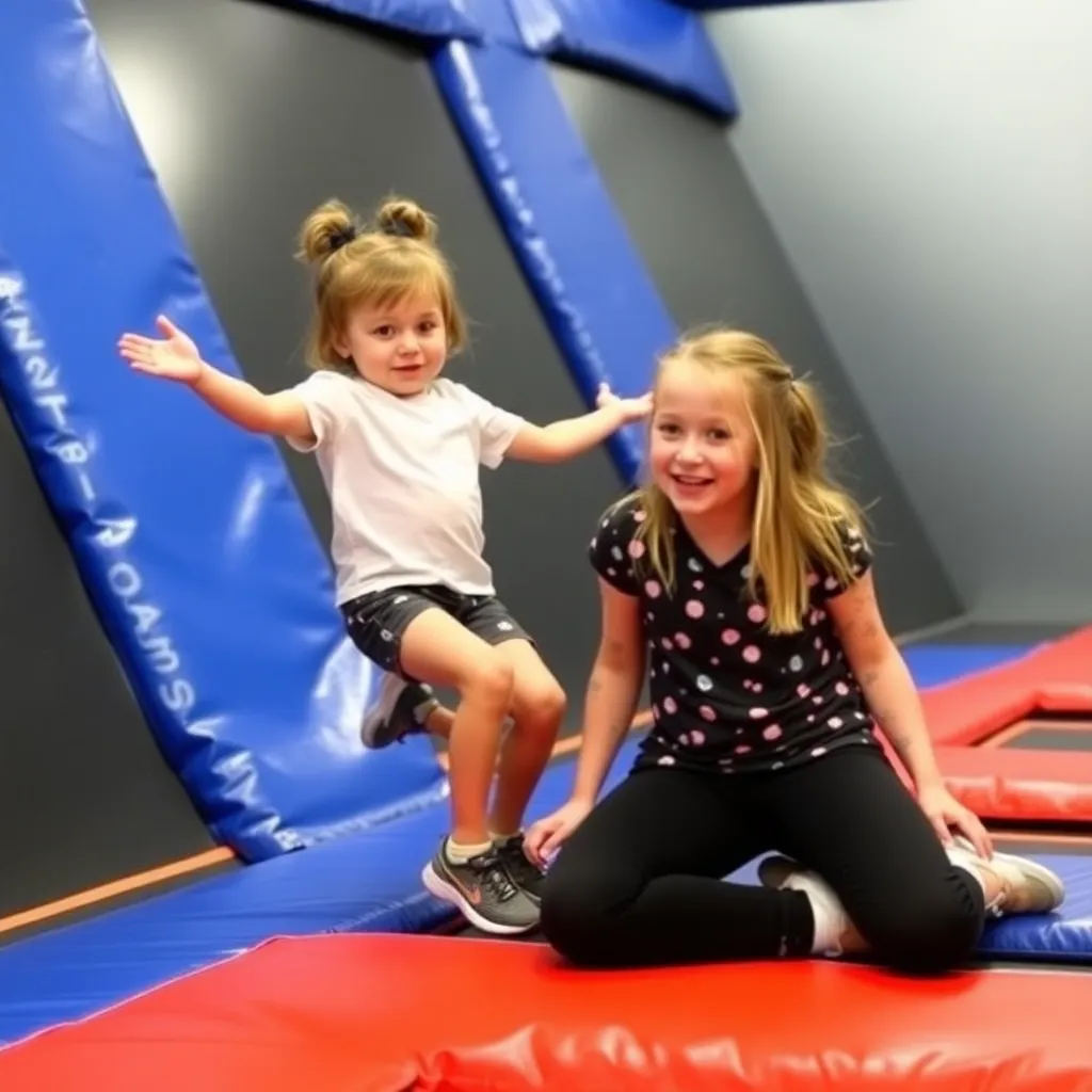 Kids birthday party places Sky Zone Trampoline Park in Indianapolis