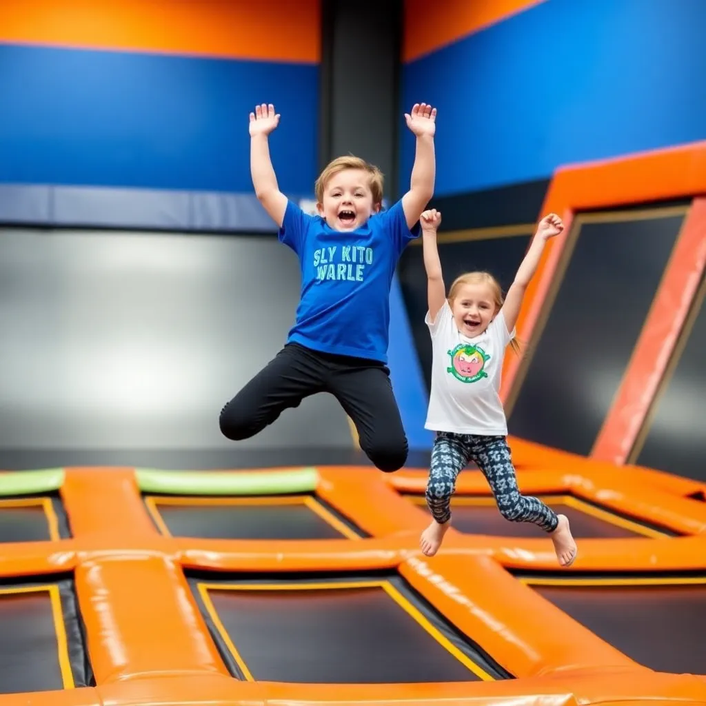 Kids birthday party places Sky Zone Trampoline Park in Florence