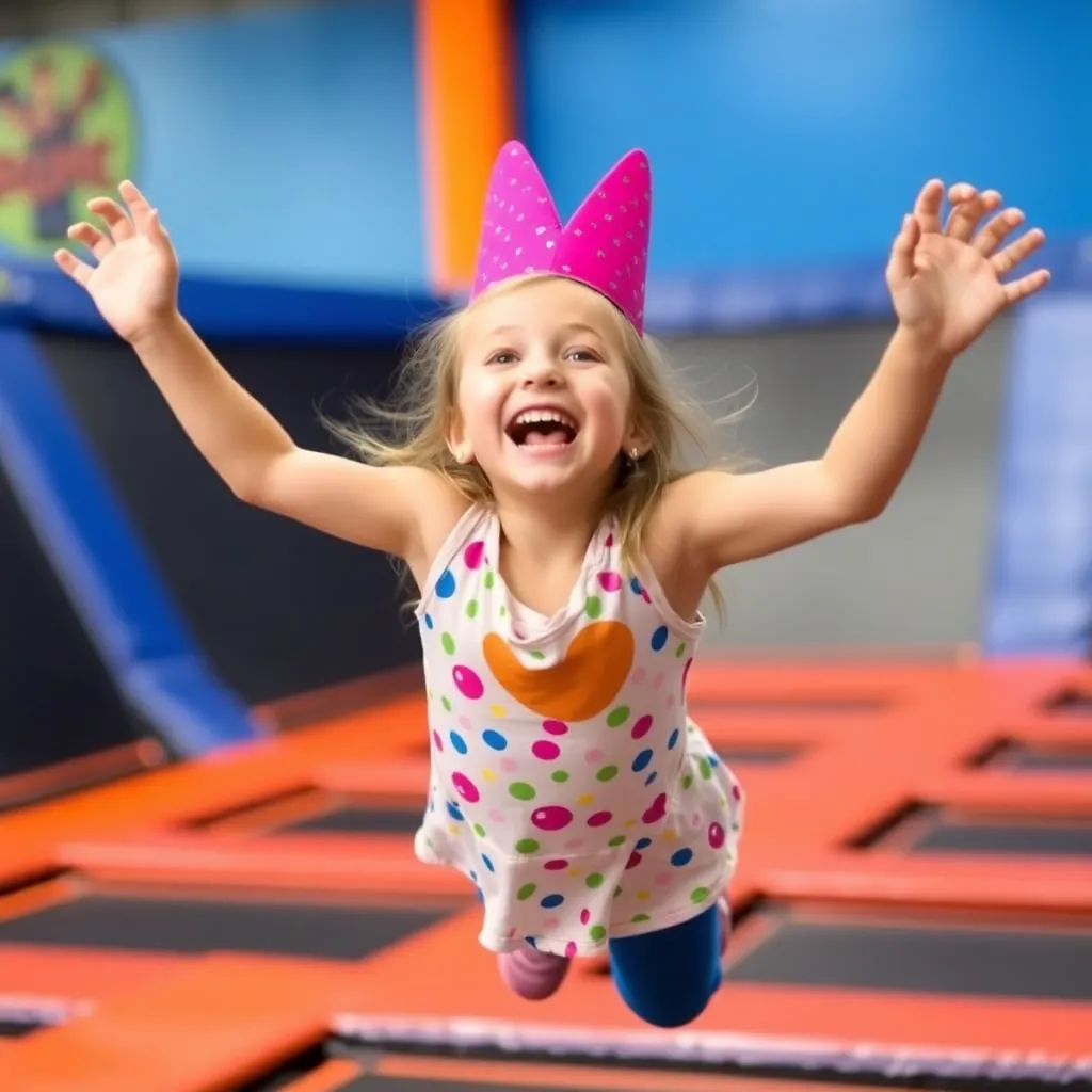 Kids birthday party places Sky Zone Trampoline Park in Las Cruces