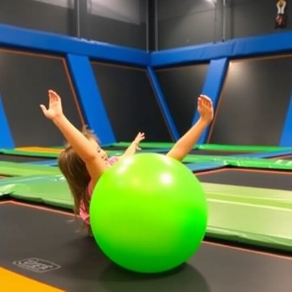 Kids birthday party places Sky Zone Trampoline Park in Bismarck