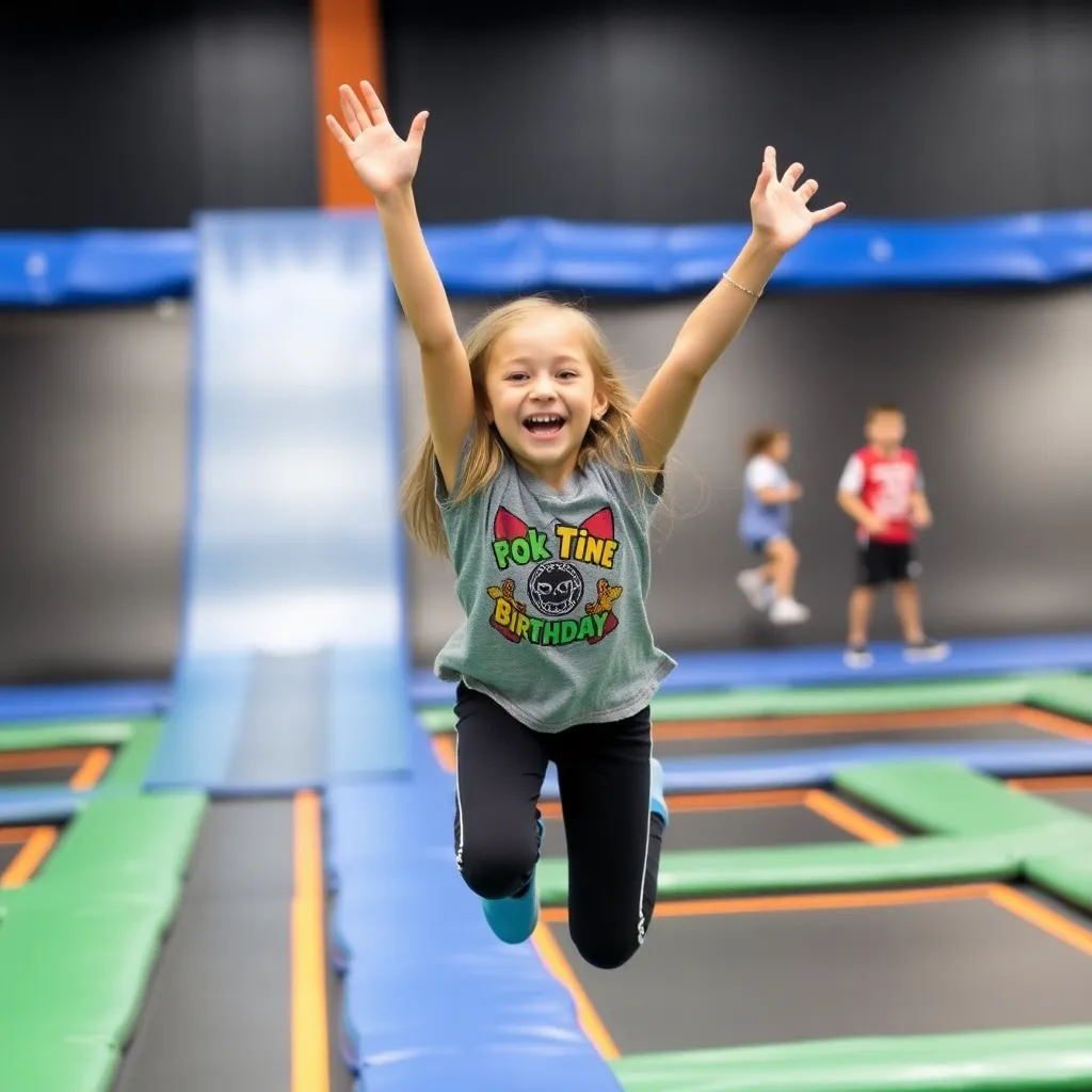 Kids birthday party places Sky Zone Trampoline Park in Beaverton