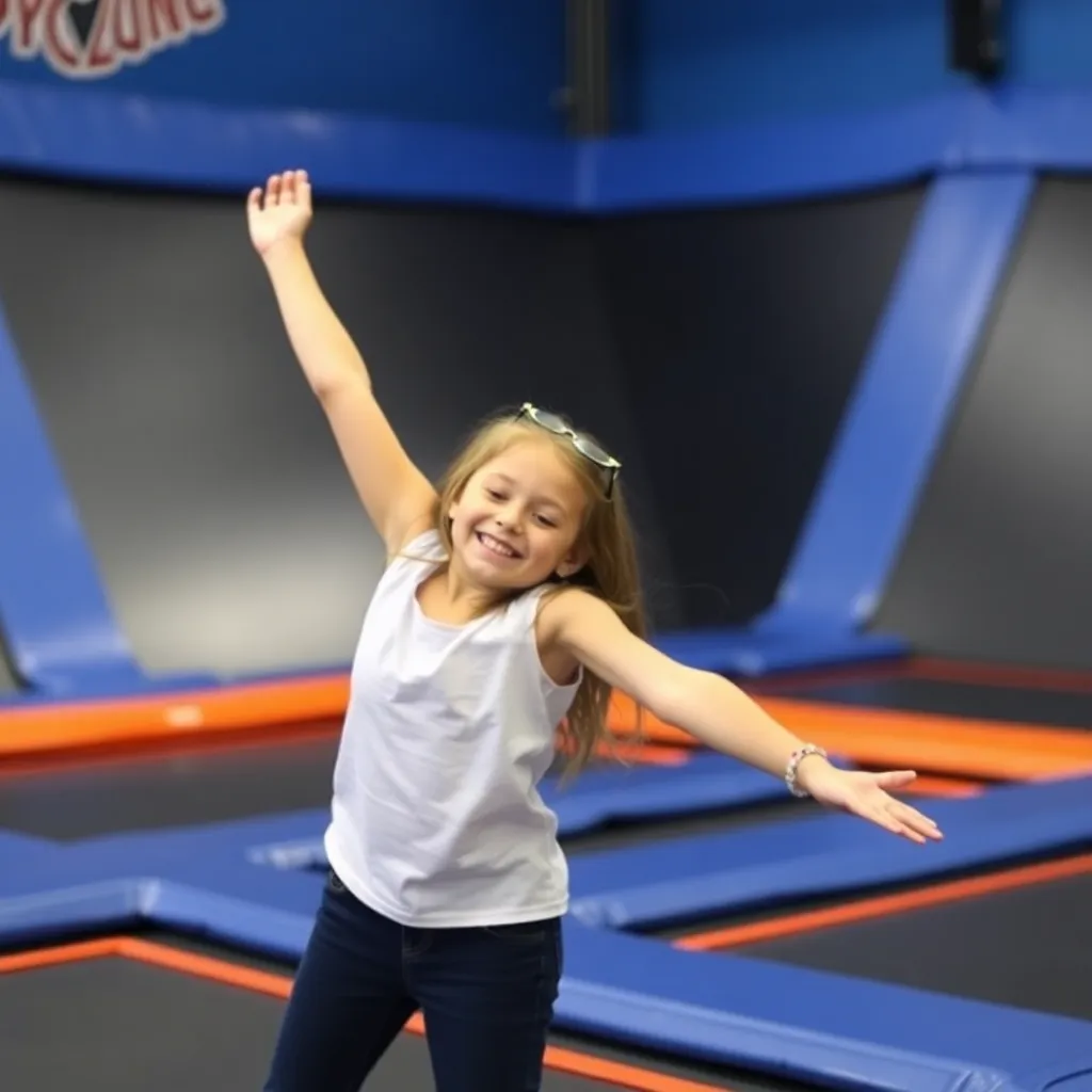 Kids birthday party places Sky Zone Trampoline Park in Pittston