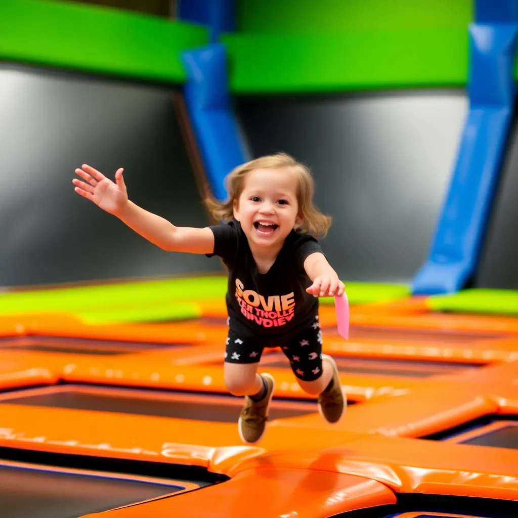 Kids birthday party places Sky Zone in Maple Shade