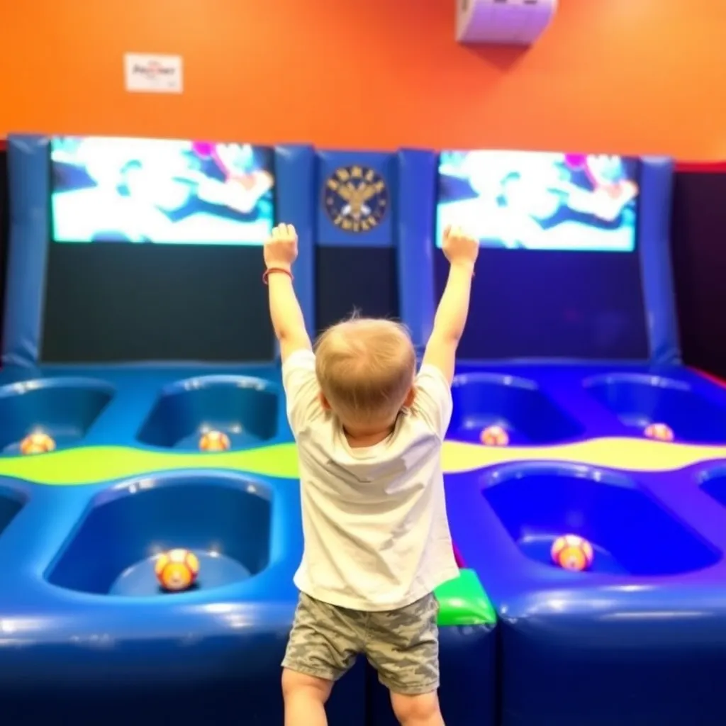 Kids birthday party places Skyline Social & Games in Duluth