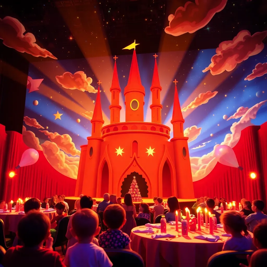 Kids birthday party places Skyrise Theater in Westborough