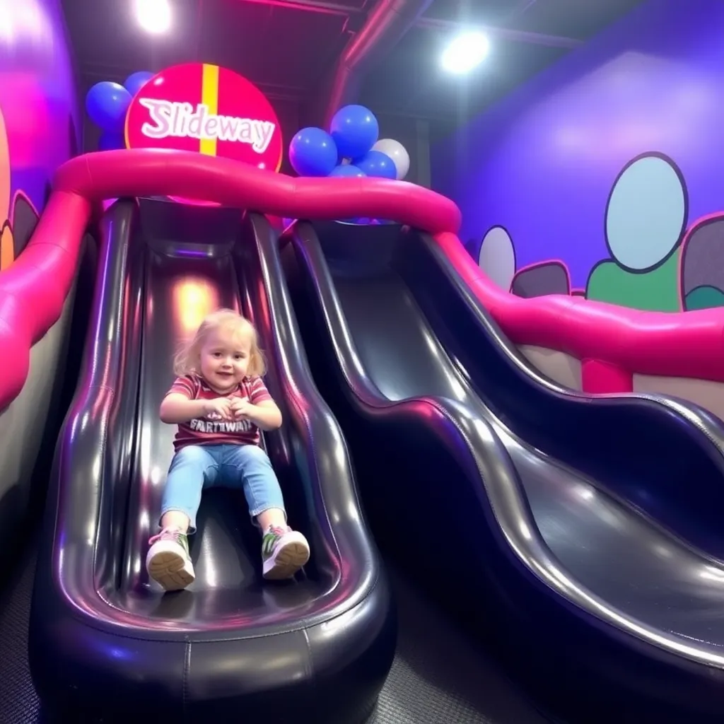 Kids birthday party places Slideways in Knoxville