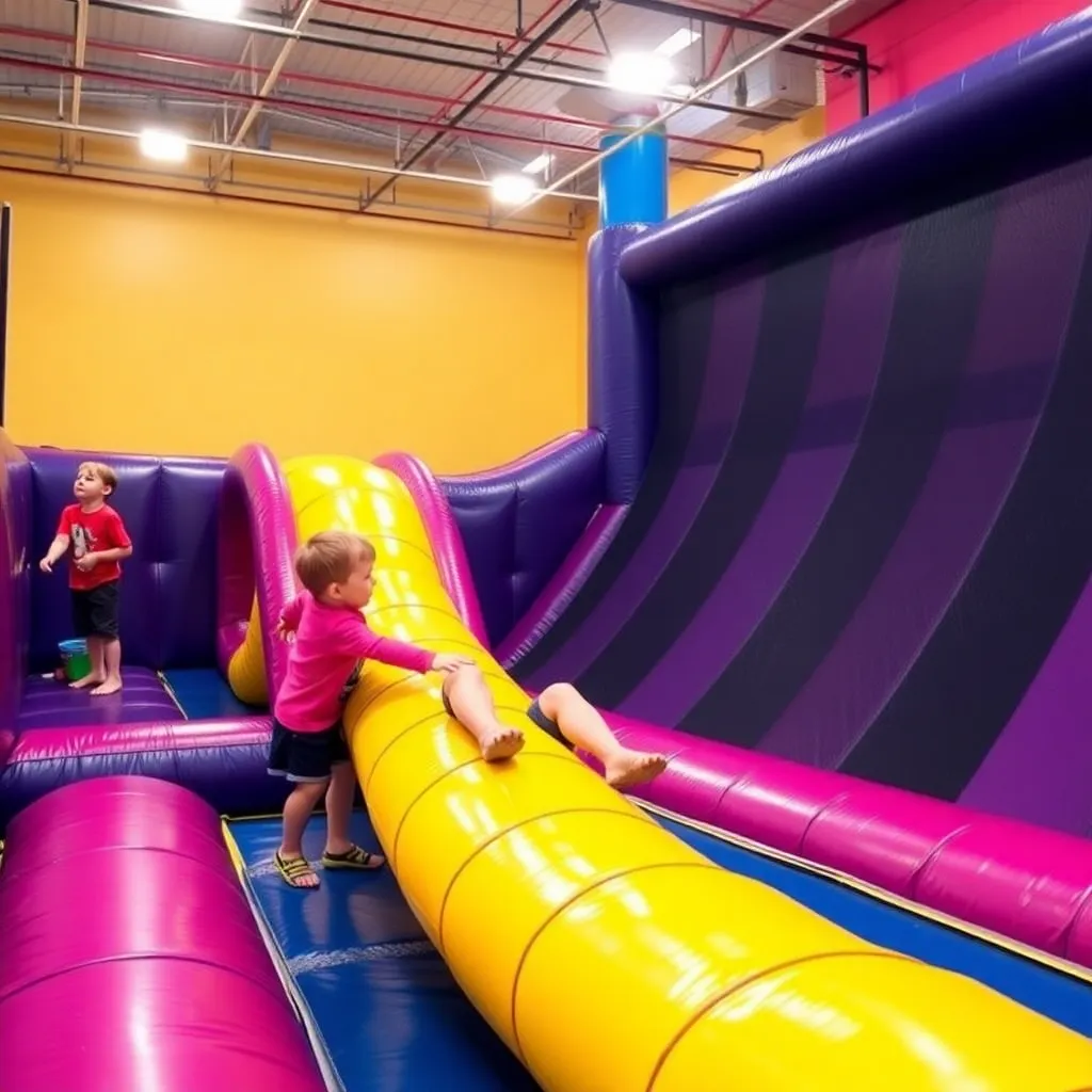 Kids birthday party places Slinky Action Zone in Duncansville