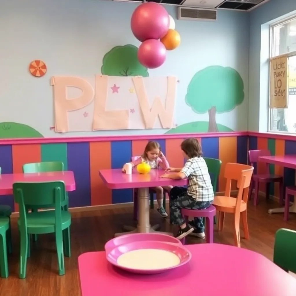 Kids birthday party places Small Town Play Café in Westfield