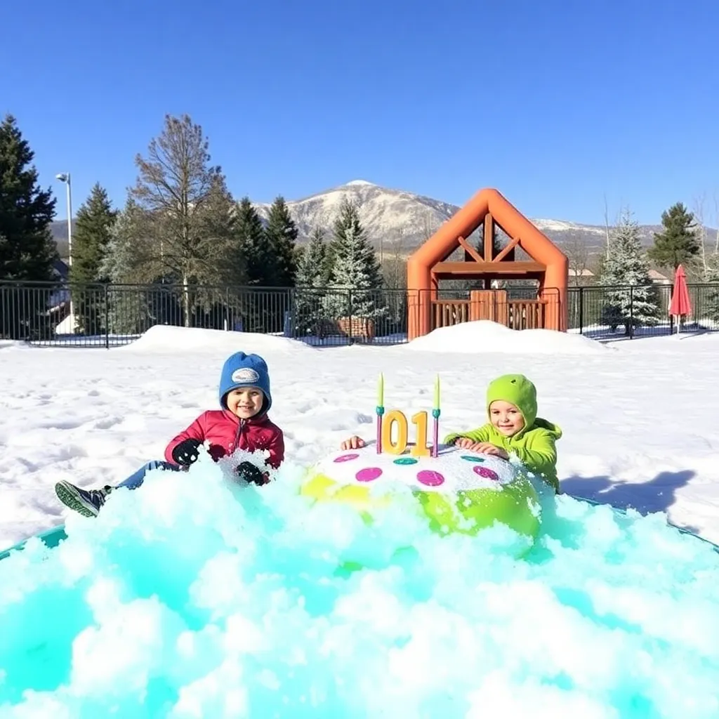 Kids birthday party places Snow Heights Park in Albuquerque