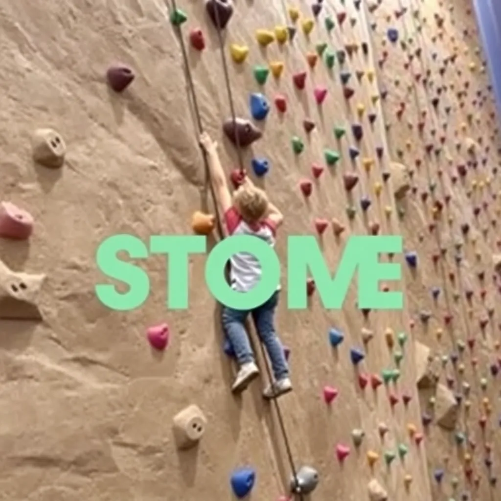 Kids birthday party places Southern Stone Indoor Climbing in Lafayette