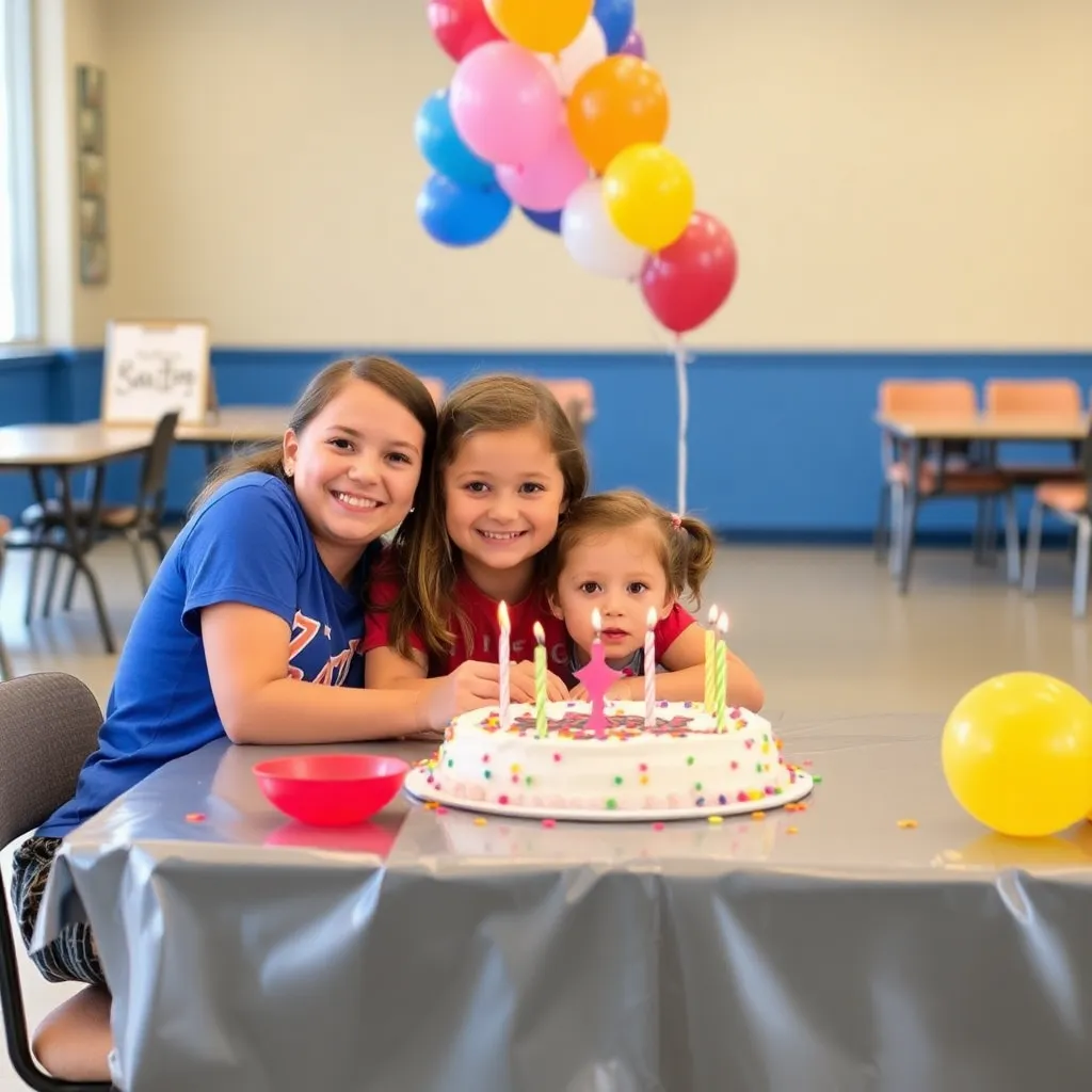 Kids birthday party places Southwest Community Center in Little Rock