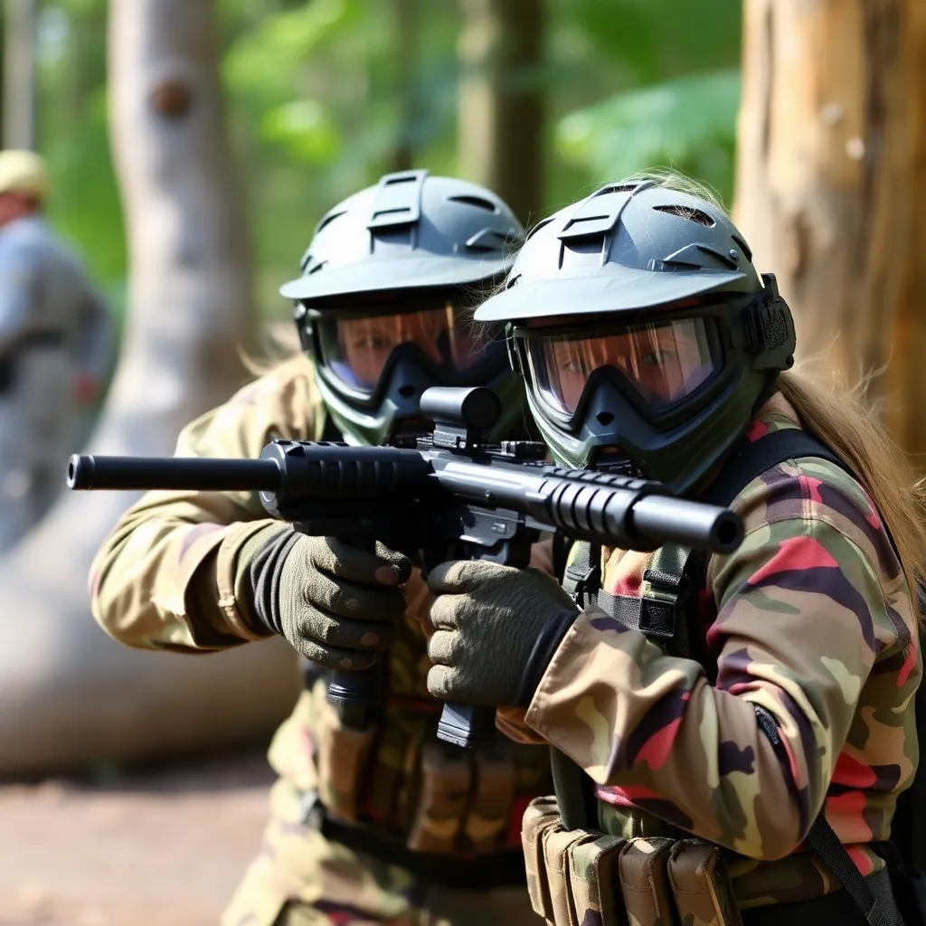 Kids birthday party places Special Forces Paintball in Buffalo