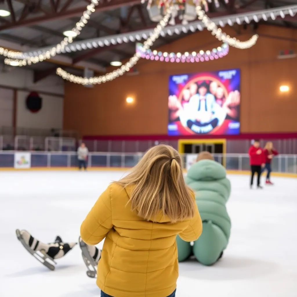 Kids birthday party places Spirit Hall Ice Arena in Gillette