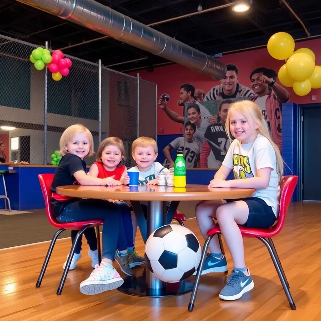 Kids birthday party places Sportsiowa in Ames