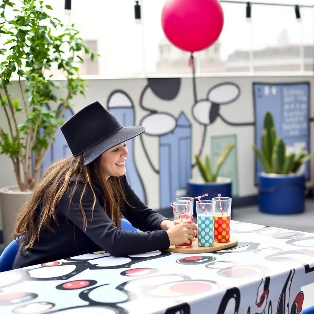 Kids birthday party places Spy Hop Rooftop in Salt Lake City