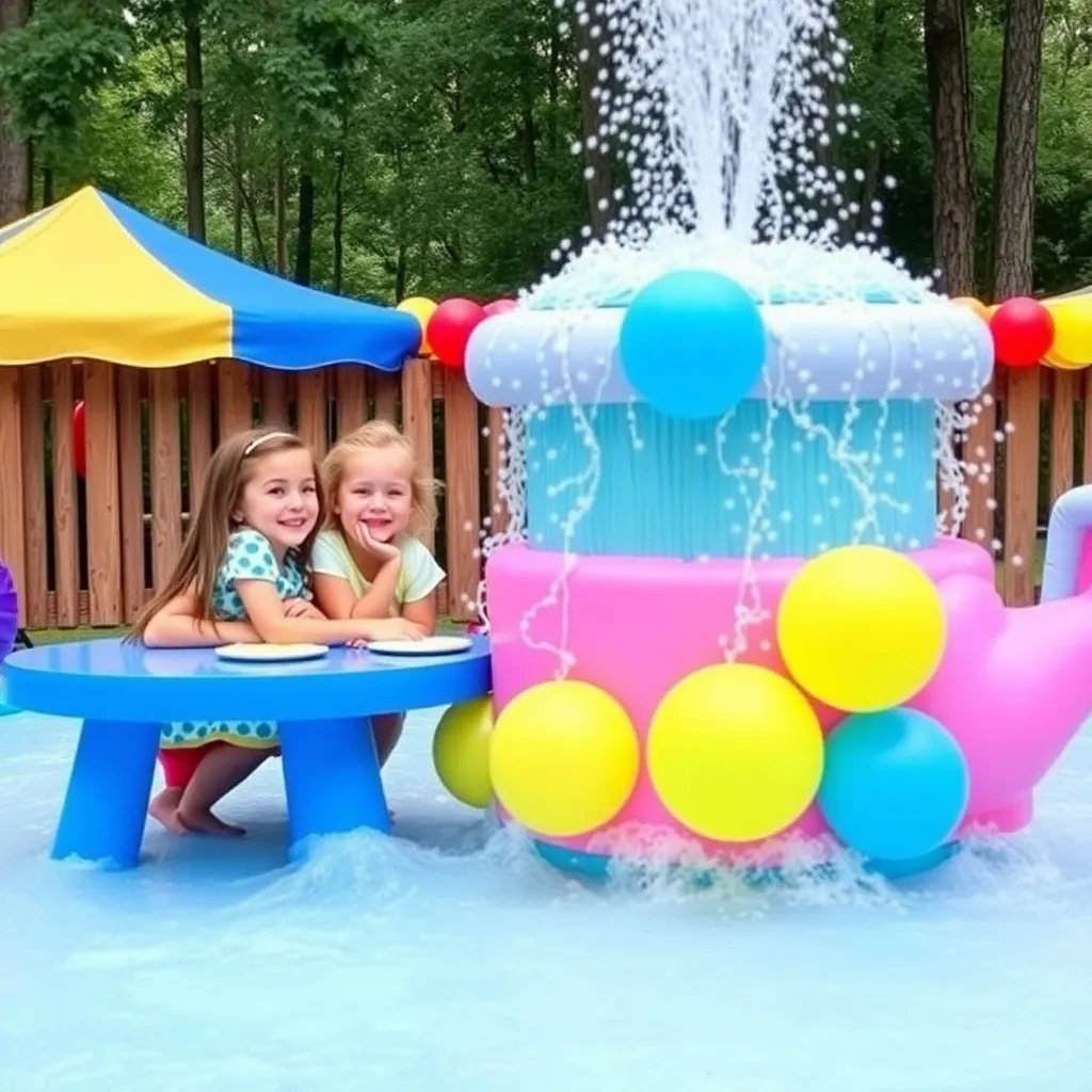 Kids birthday party places St Anna's Park in Columbia