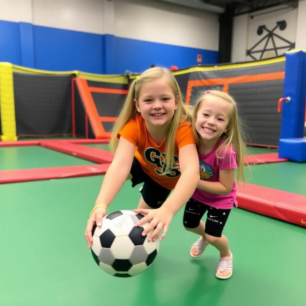 Kids birthday party places Stars Indoor Sports in Columbus