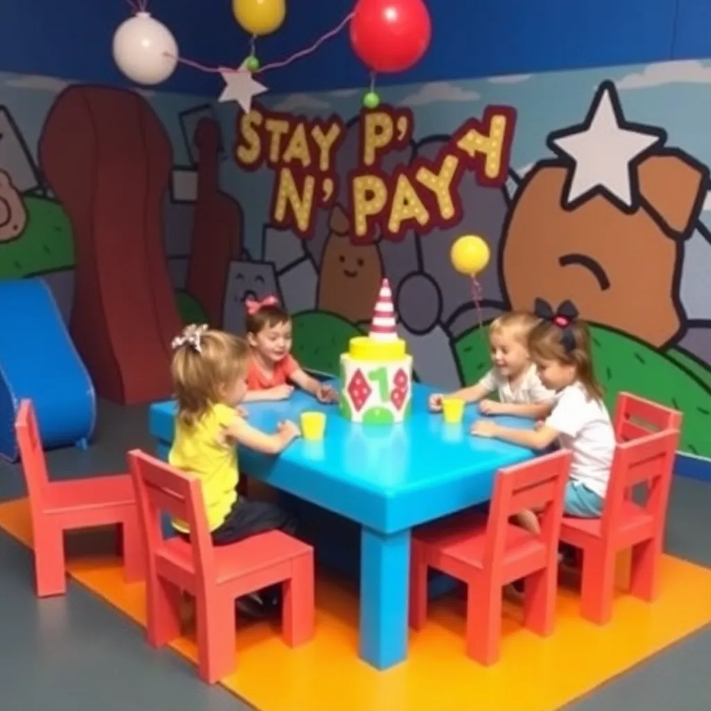 Kids birthday party places Stay N' Play in Flower Mound