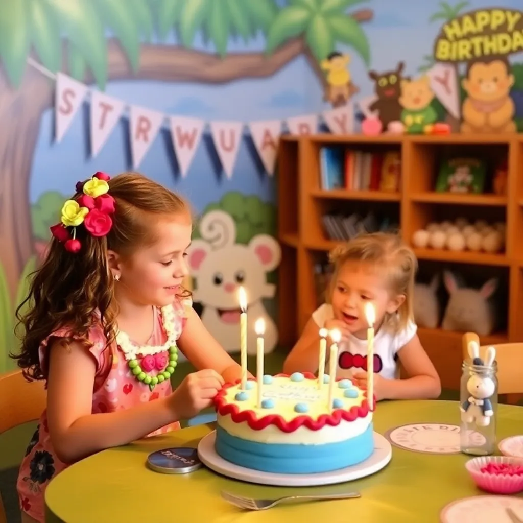 Kids birthday party places Storybook Station in Kaneohe