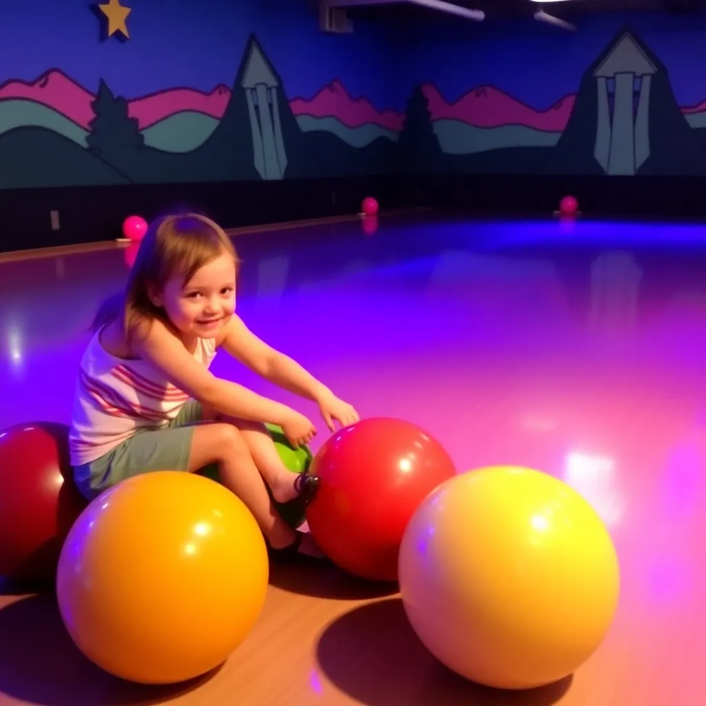 Kids birthday party places Stowe Bowl in Stowe