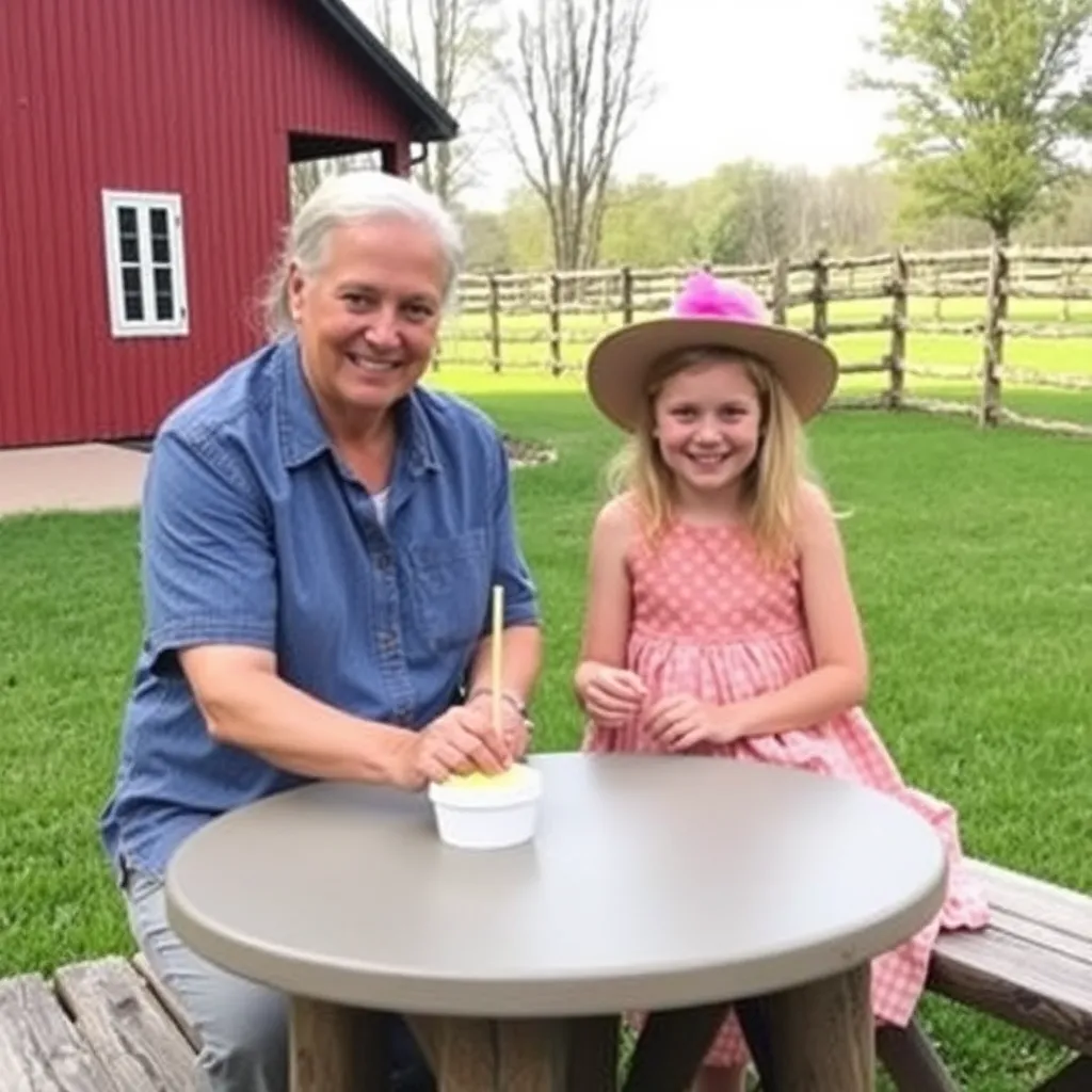 Kids birthday party places Strouds Creek Farm in Hillsborough