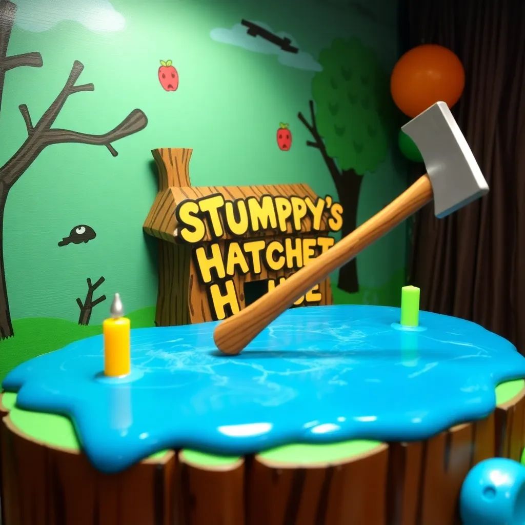 Kids birthday party places Stumpy's Hatchet House in Fall River