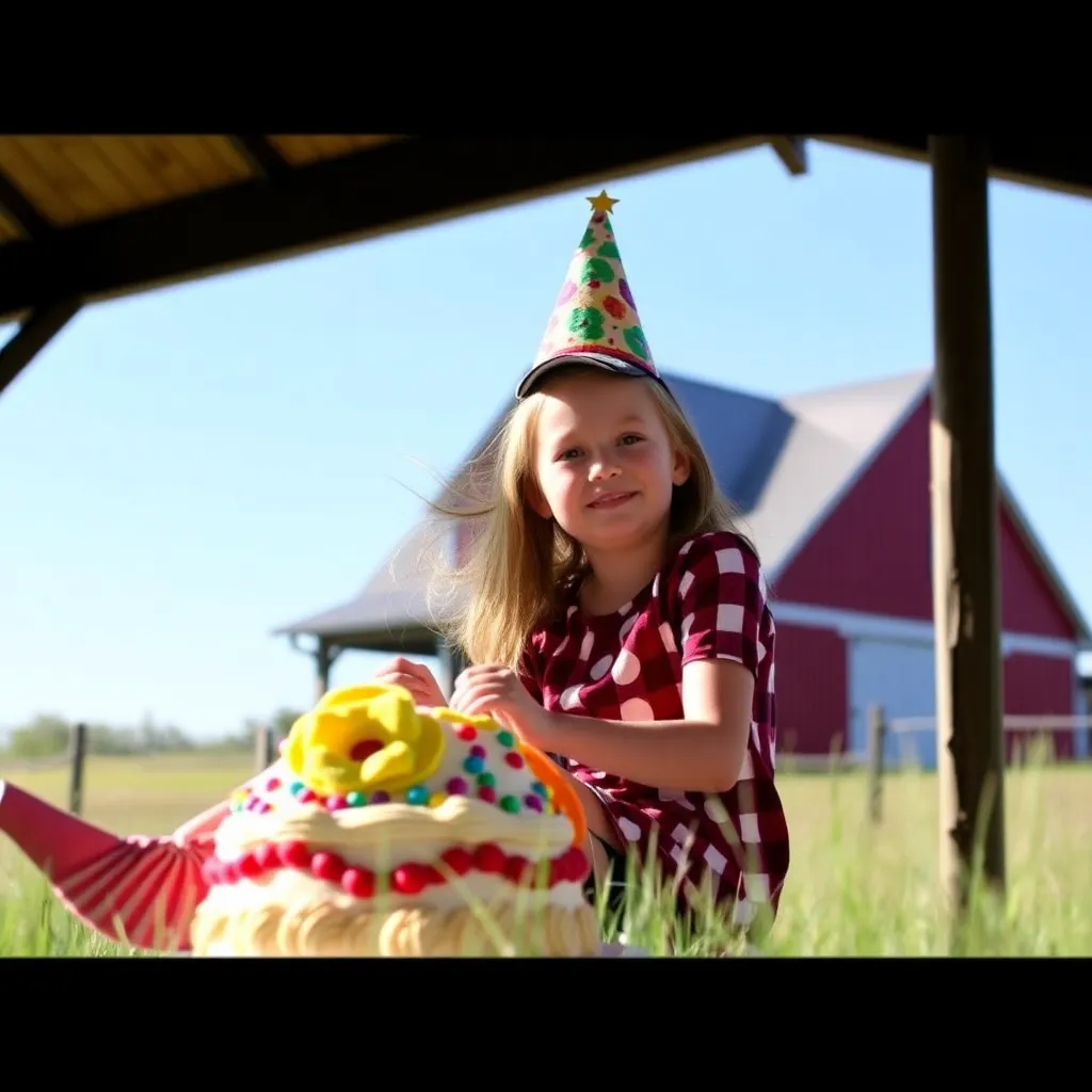 Kids birthday party places Summerfield Farms in Summerfield