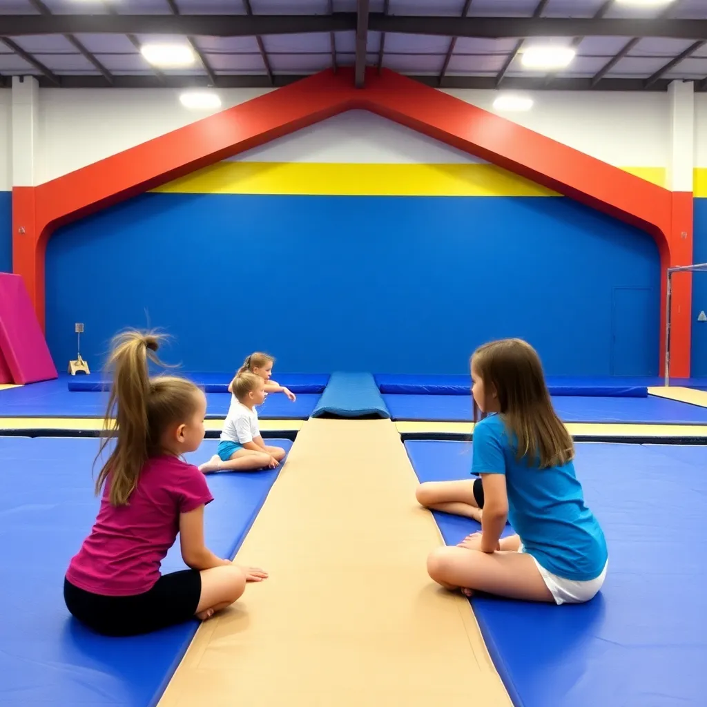 Kids birthday party places Summit Gymnastics Academy in Flagstaff