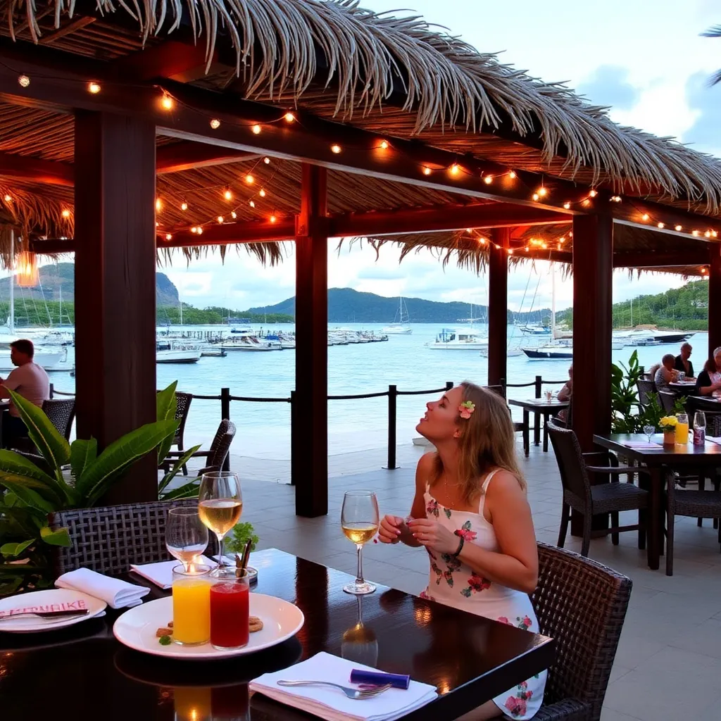 Kids birthday party places Sunset Grille At Secret Harbour in St Thomas