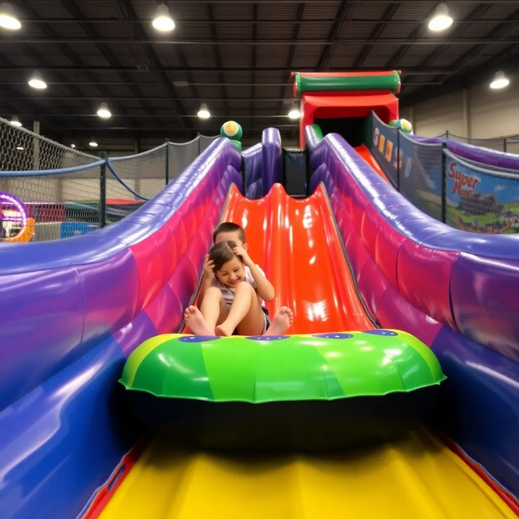 Kids birthday party places Super Slide Amusement Park in Bismarck