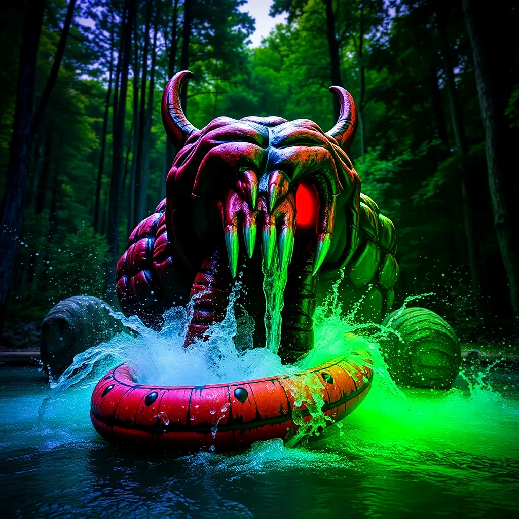 Kids birthday party places Talon Falls Screampark in Melber