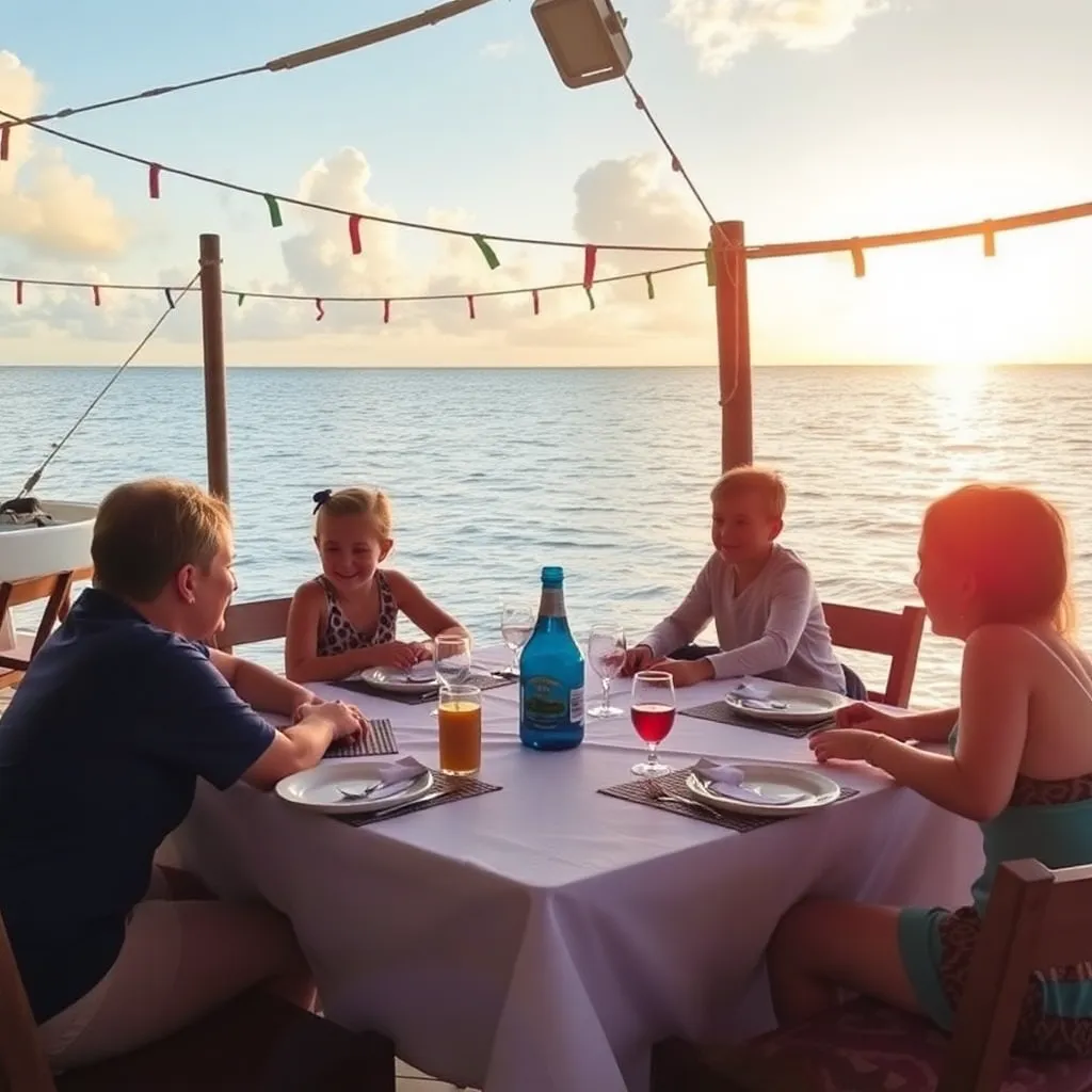 Kids birthday party places Tarpon's Table in St Thomas