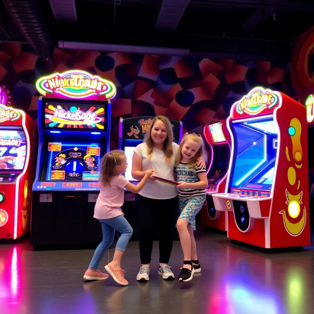 Kids birthday party places Taylorsville Nickelcade in Taylorsville