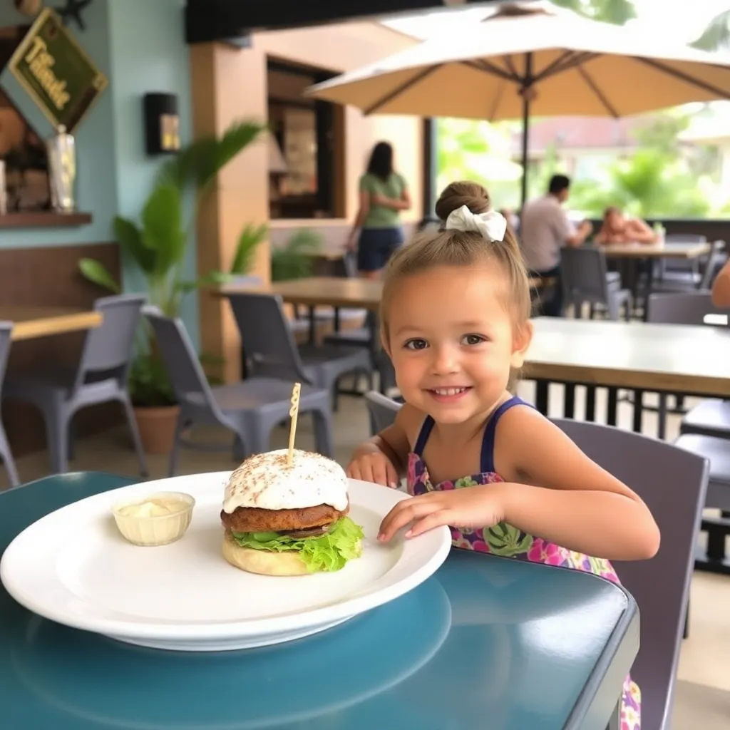 Kids birthday party places Terraza Cafe & Grill in Dededo