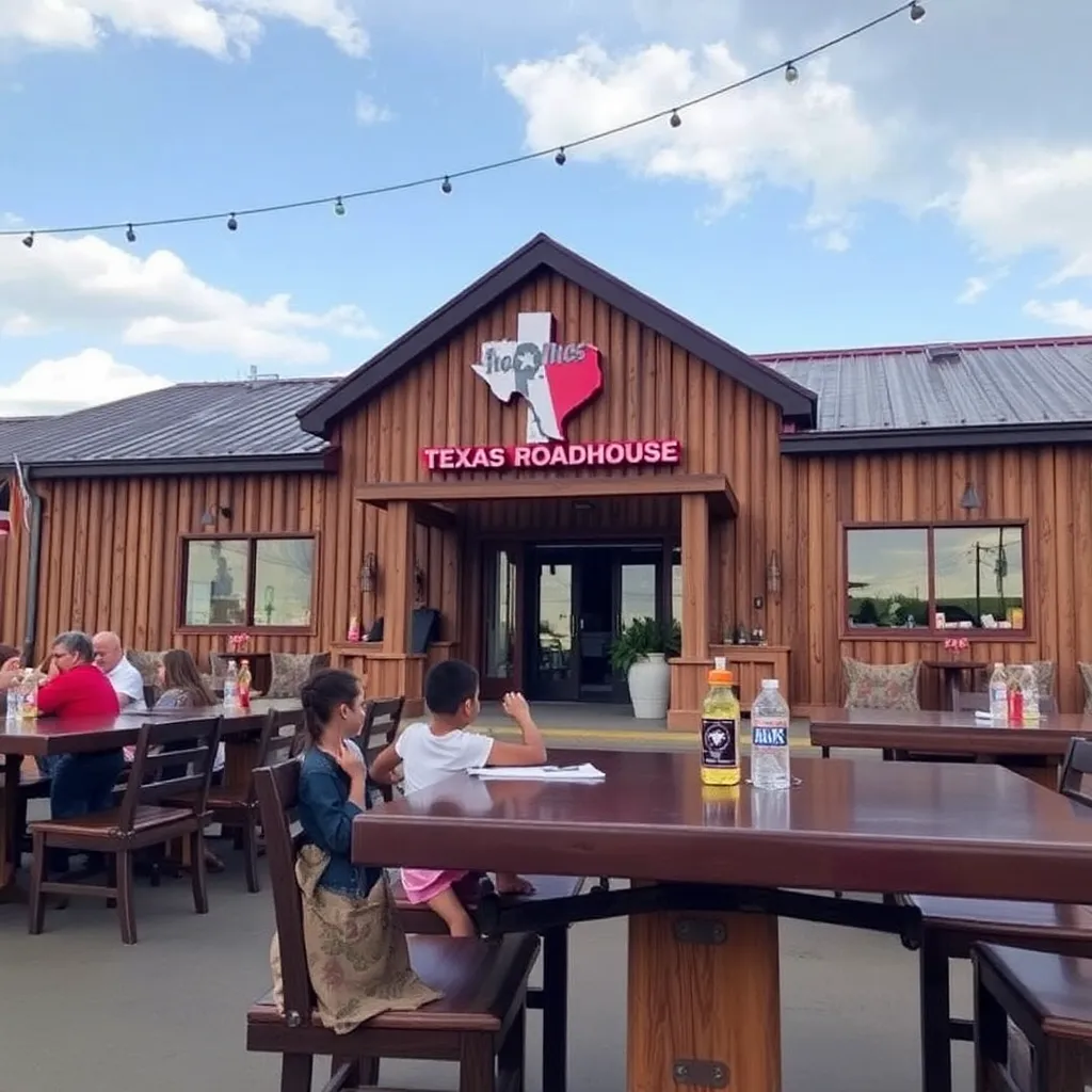 Kids birthday party places Texas Roadhouse in Evansville