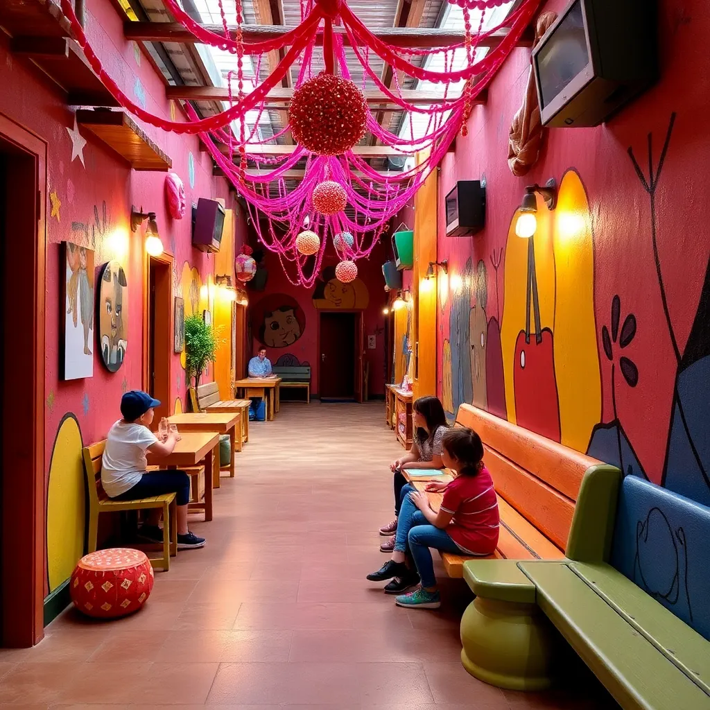 Kids birthday party places The Alley in Santa Fe
