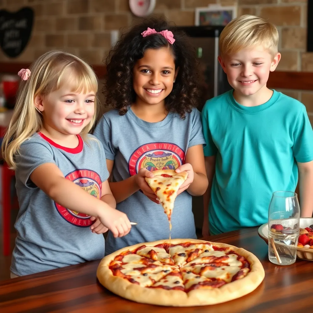 Kids birthday party places The Amazing Pizza Machine in Omaha