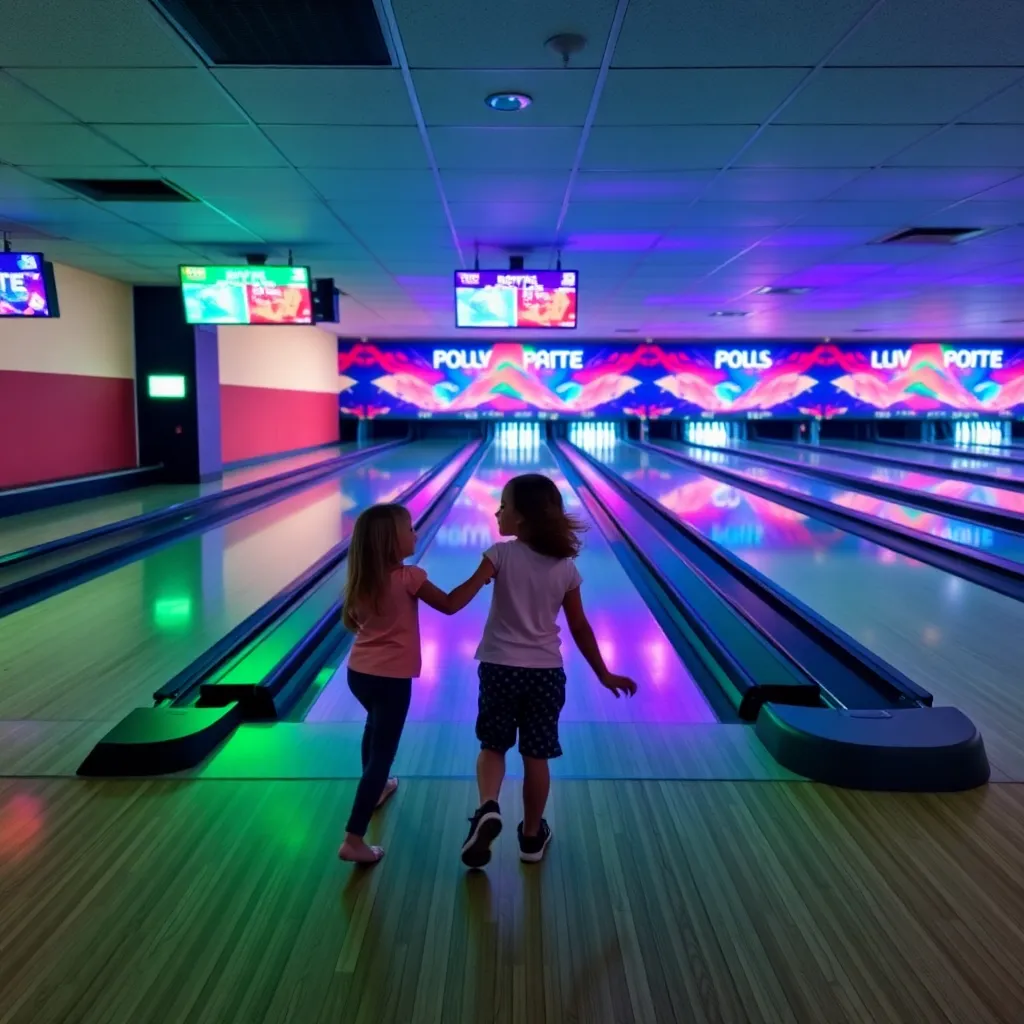 Kids birthday party places The Ashwaubenon Bowling Alley in Green Bay