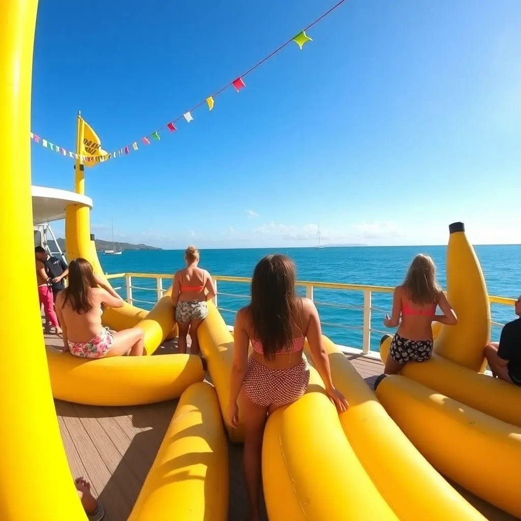 Kids birthday party places The Banana Deck in St John